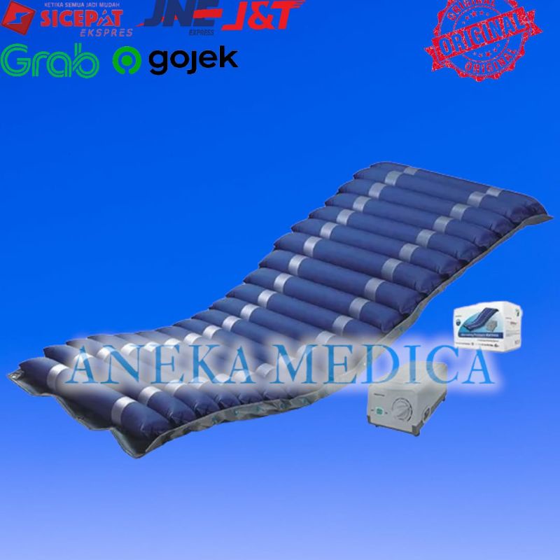 kasur anti decubitus M6 300B original lengkap kasur dan pompa