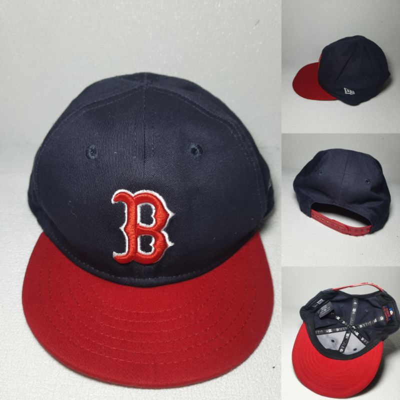 Topi new era anak boston  second original