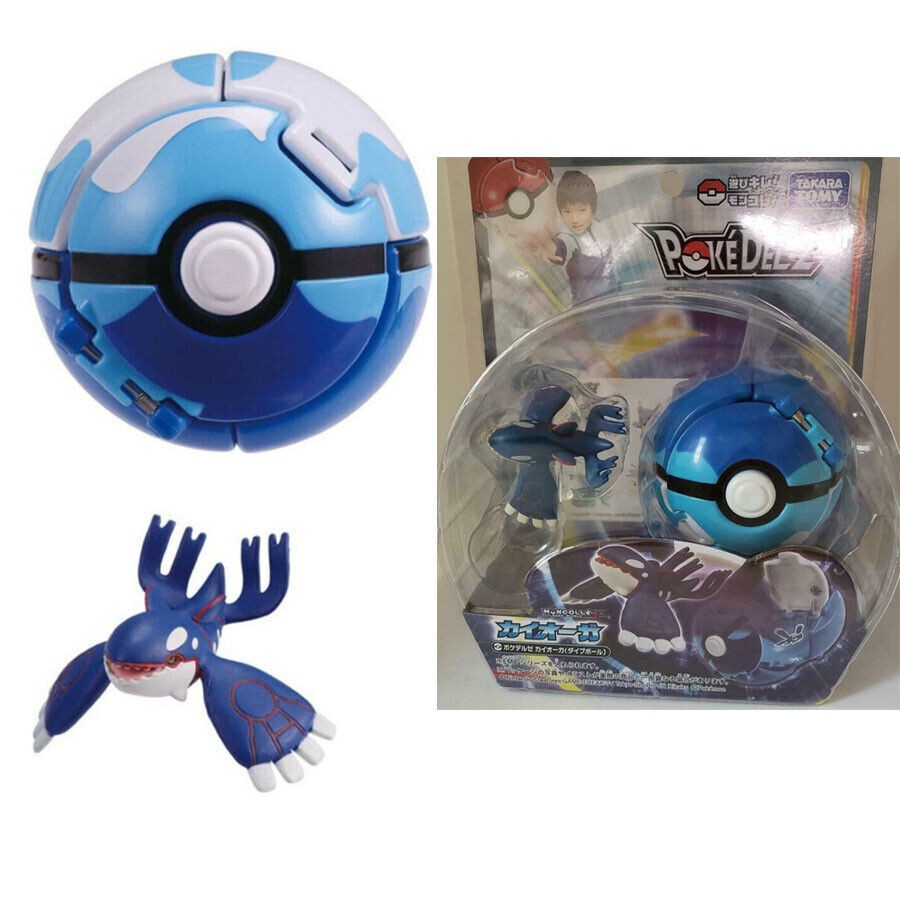 Tomy Pokemon Moncolle KYOGRE + DIVE BALL Monster Collection Poke Del Z