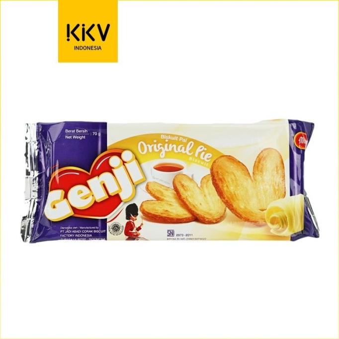 

KKV Monde Genji Pie Mini Biskuit Original Rasa Butter Gula 70gr