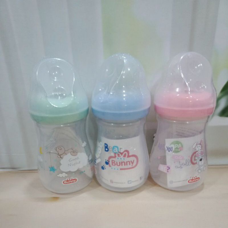 Botol Susu Bunny Karakter Lucu BPA Free 250/125Ml DB 2410