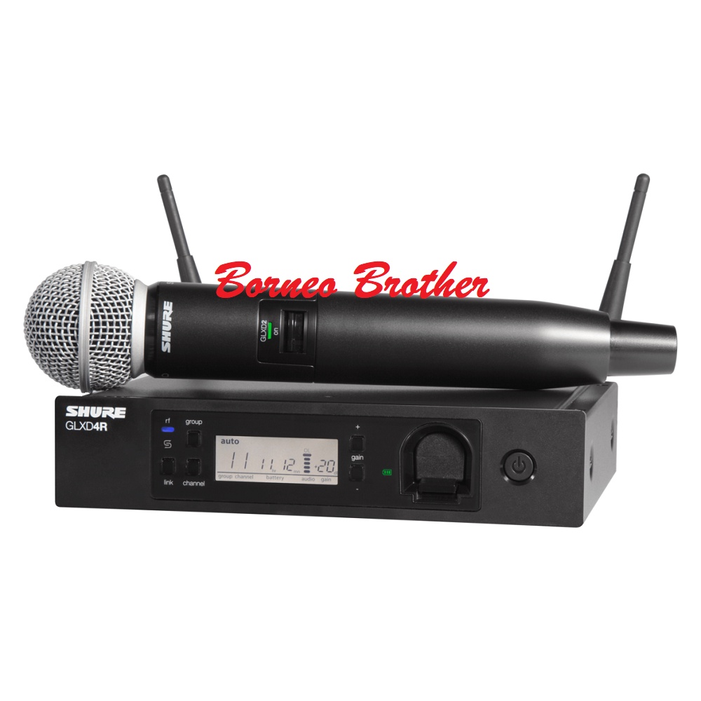 Shure GLXD24R/SM58 GLXD 24R / SM 58 Original Mic Wireless Handheld