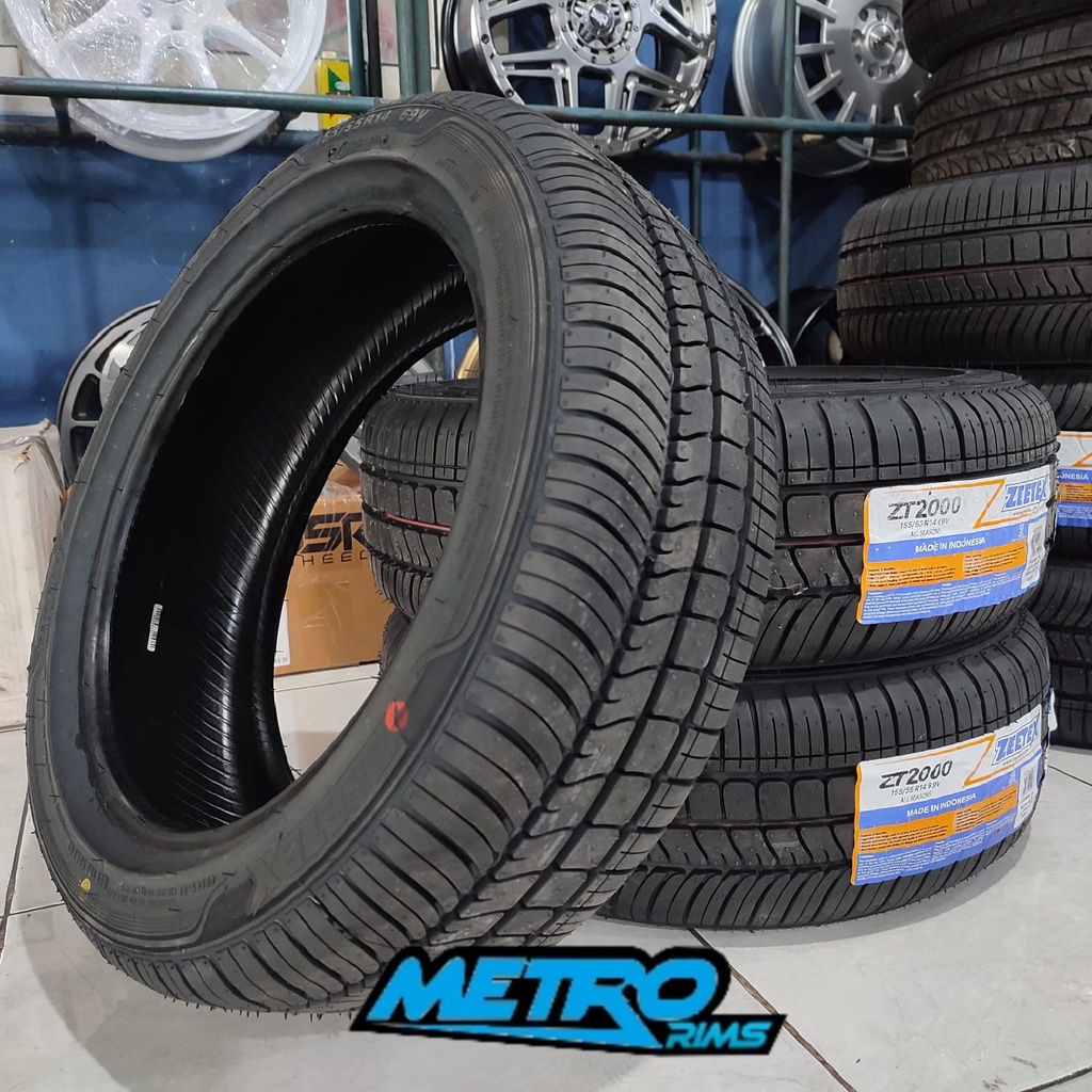 Ban Mobil Murah Untuk Wuling Air EV R14 155/55 Merk ZEETEX ZT 2000 155 55 R14 Ban Tubeless Murah Rin