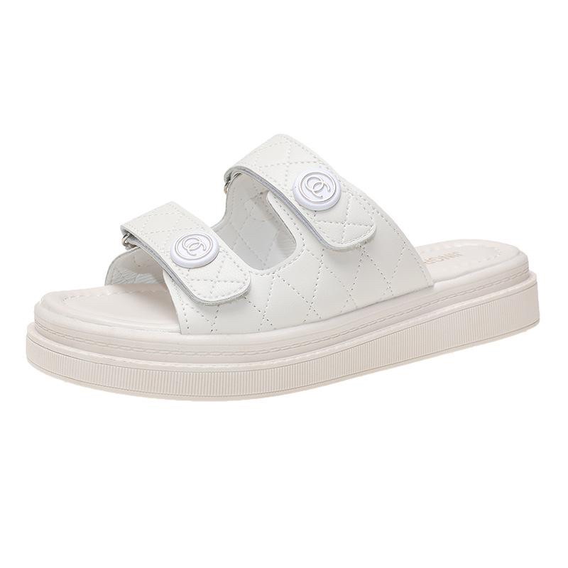 SA003 SANDAL FASHION WANITA WEDGES WANITA SLIP ON WANITA