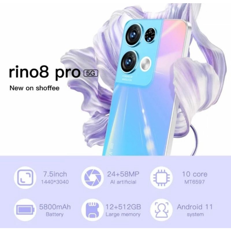 Hp Rino8 Pro smartphone