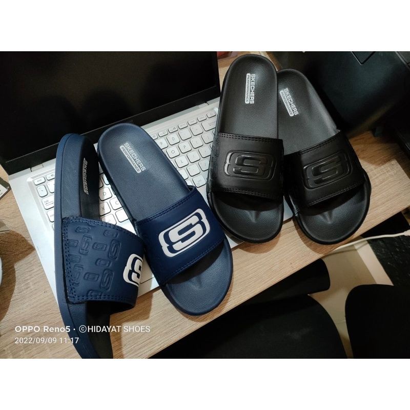 SANDAL SLIP ON SKECHER PRIA GRADE ORIGINAL