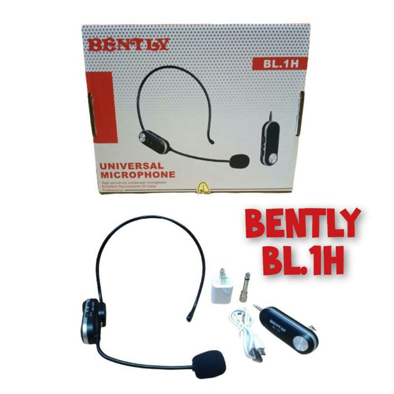 Mic Bando wireless Bently BL 1H mic imam bando