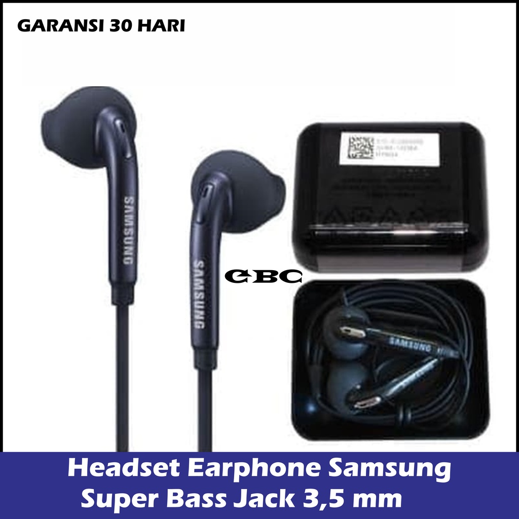 Headset Samsung A71 Ori 100% Earphone Samsung A72 Original Super Bass
