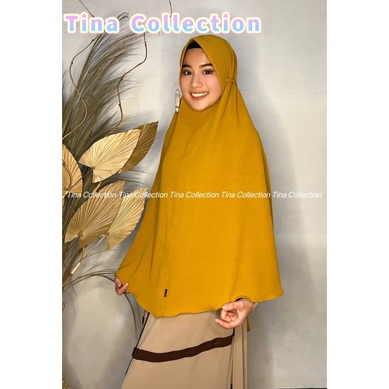 BERGO PED TALI CRINKLE XXL HIJAB PED TALI SYAR'I