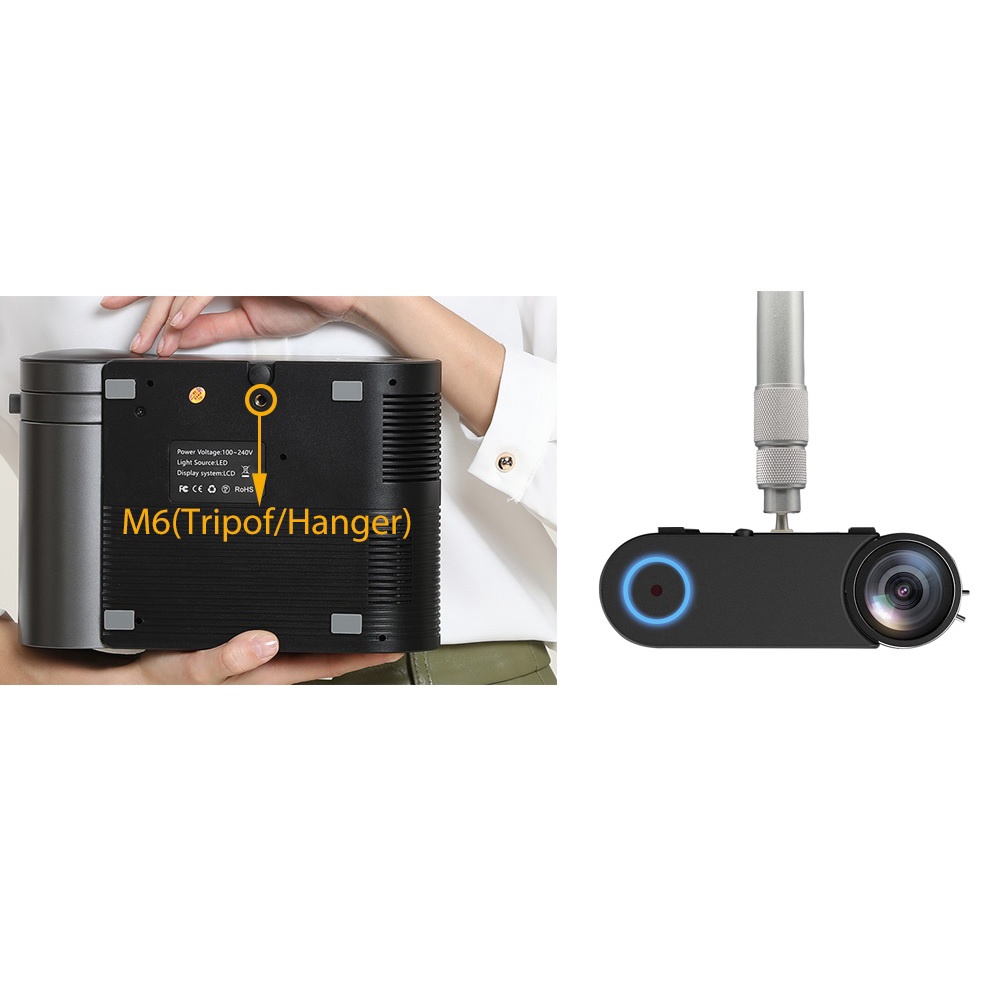 YG421 SAME SCREEN WIFI - Proyektor LED Projector 720P 150 ANSI Lumens