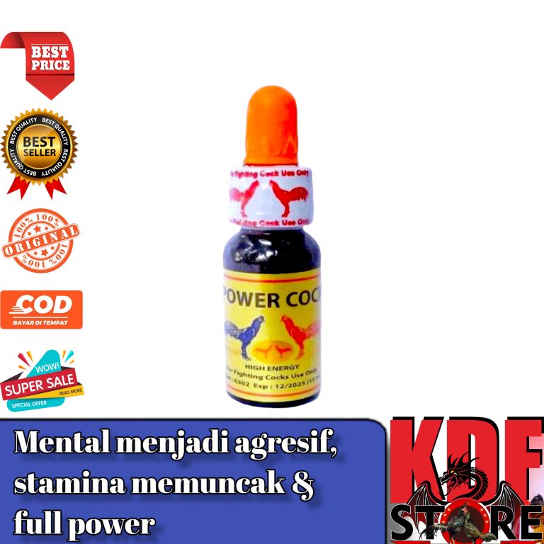 Power Cock Lampam Doping Ayam Laga - 15ml