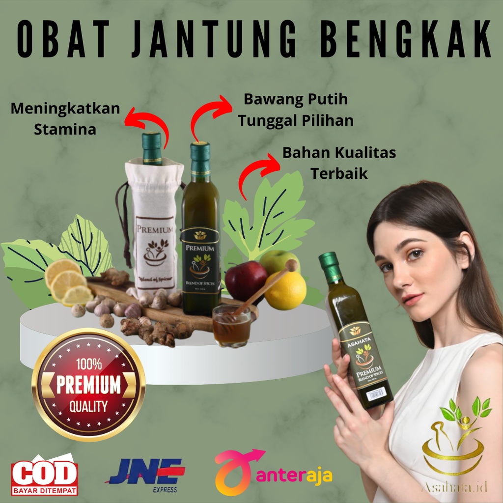

BERKHASIAT!!! Obat Jantung Bengkak Tanpa Efek Samping - Asahata Blend Of Spices 500 ML