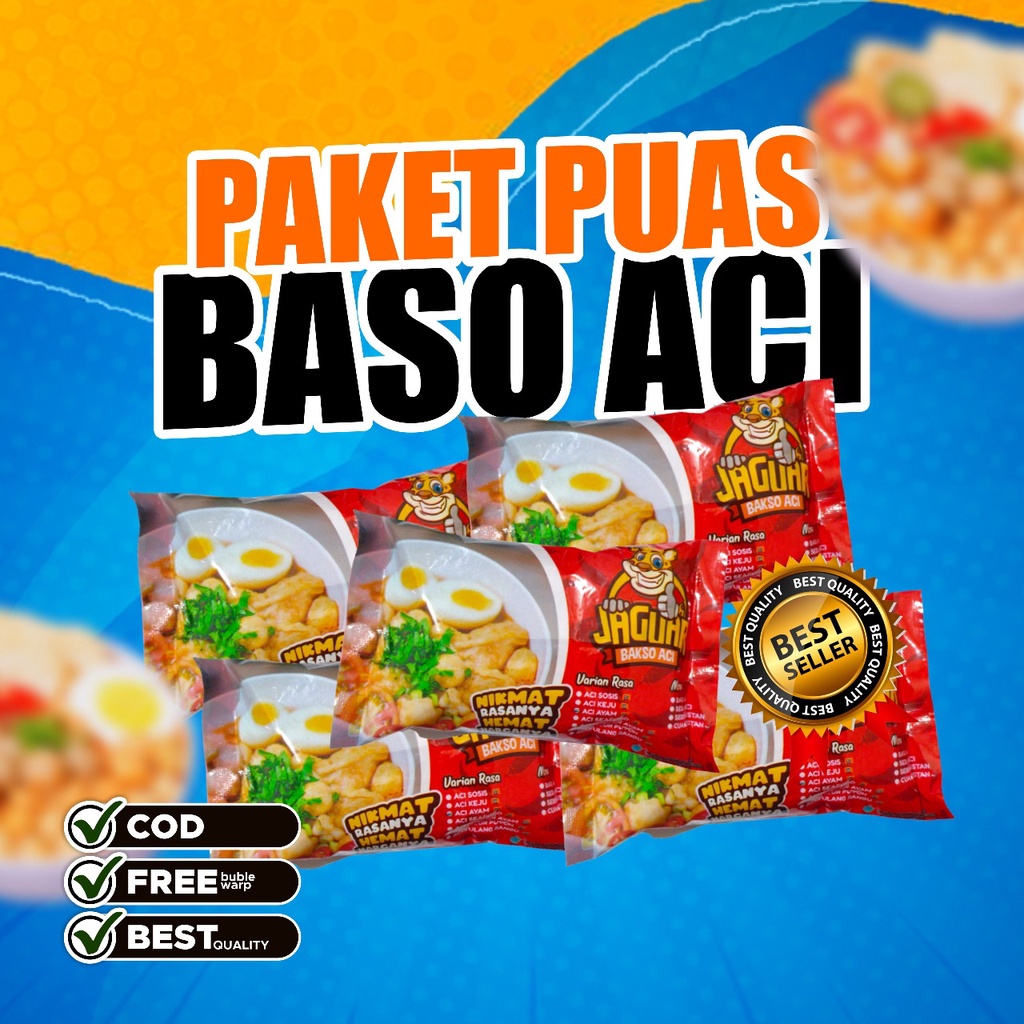 Jual Paket Puas Baso Aci All Varian Bumbu Shopee Indonesia