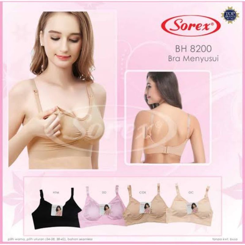 BH Sorex 8200 / Pakaian Dalam Wanita / Bra Ibu Menyusui