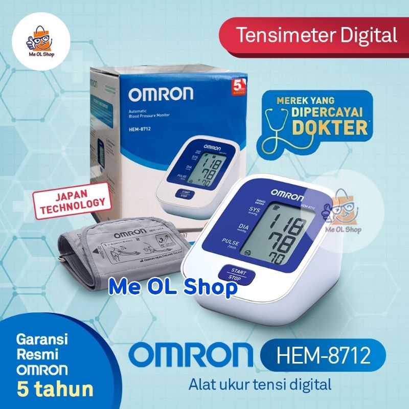 OMRON HEM-8712 OMRON DIGITAL TENSIMETER 8712