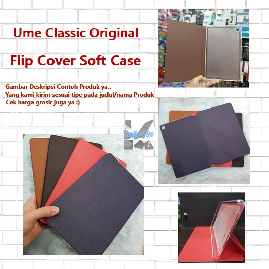 FLIP COVER SOFT Case Samsung Galaxy Tab S8 PLUS 2022 CASING UME CLASSIC ORIGINAL SARUNG TABLET