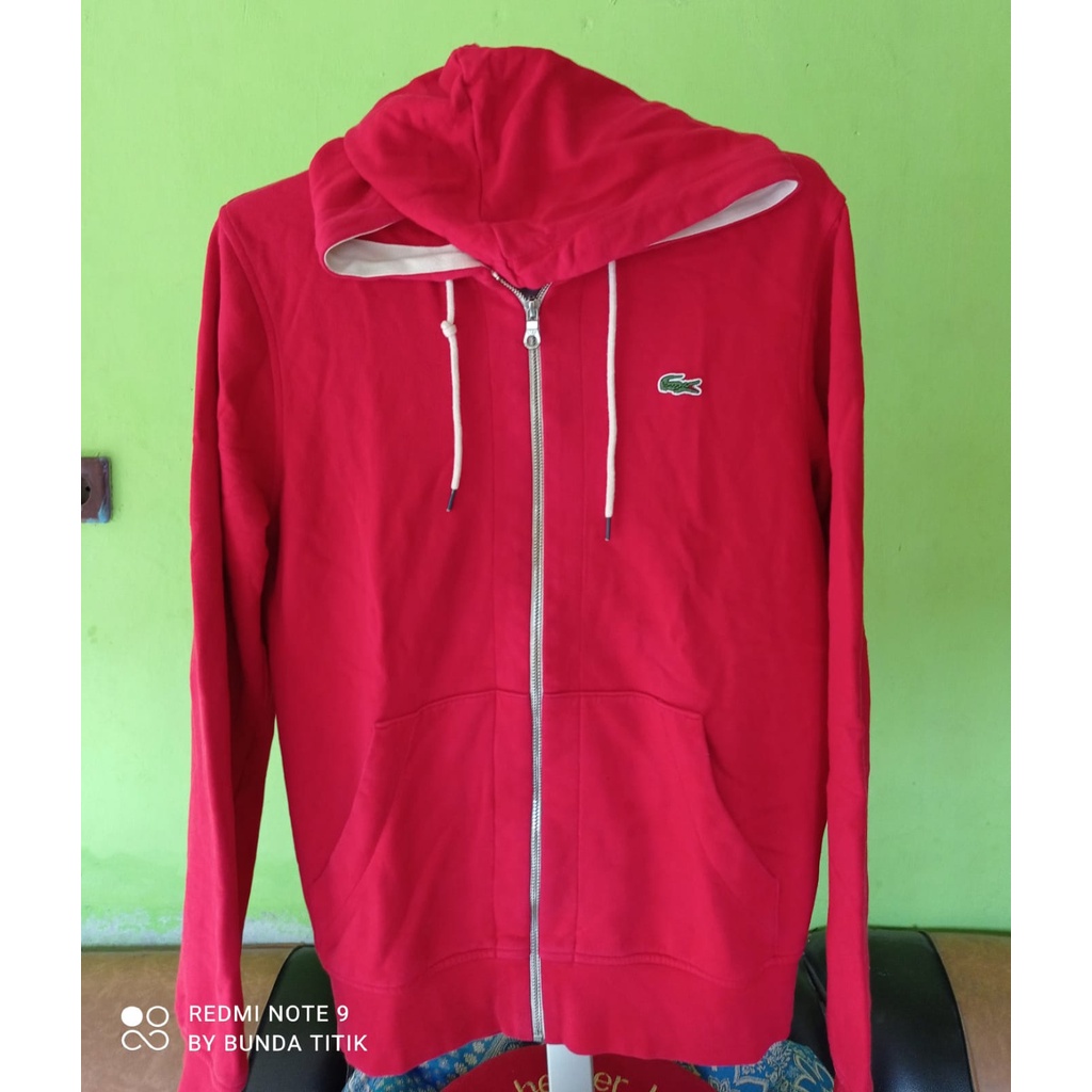 ZIPPER HOODIE LACOSTE