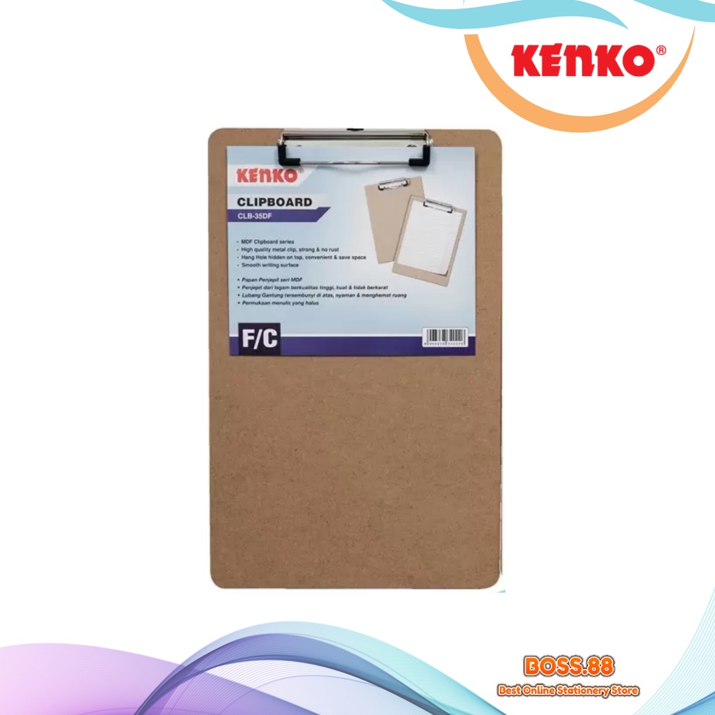 

CLIPBOARD / PAPAN JALAN KENKO F4 CLB-35DF
