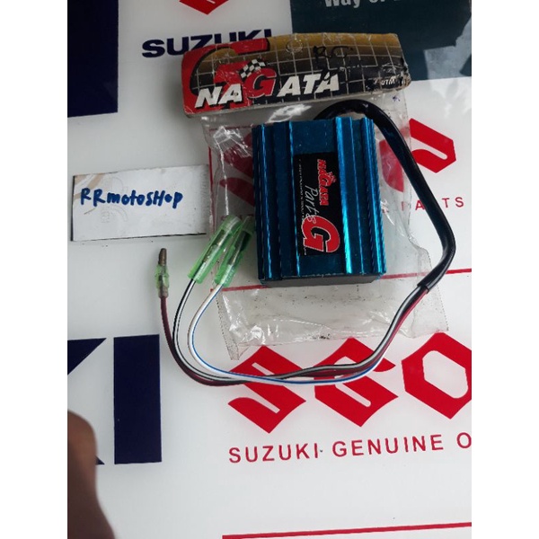 cdi sirip suzuki rc 100 rc seris tornado cristal asli produk nagata daytona nos