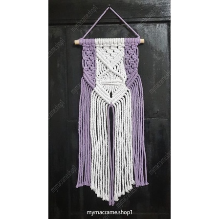 Hiasan Dinding Macrame Minimalis / Hiasan Dinding Macrame / Hiasan Dinding Aesthetic / Bohemian Macr