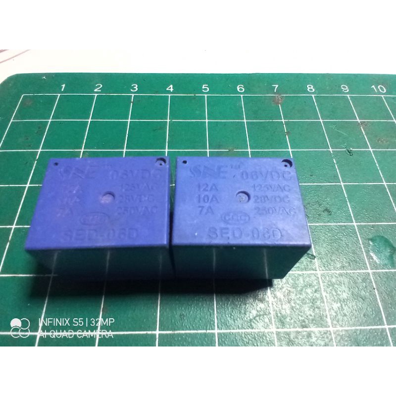 relay 6v dc 5pin relay rc 6 volt