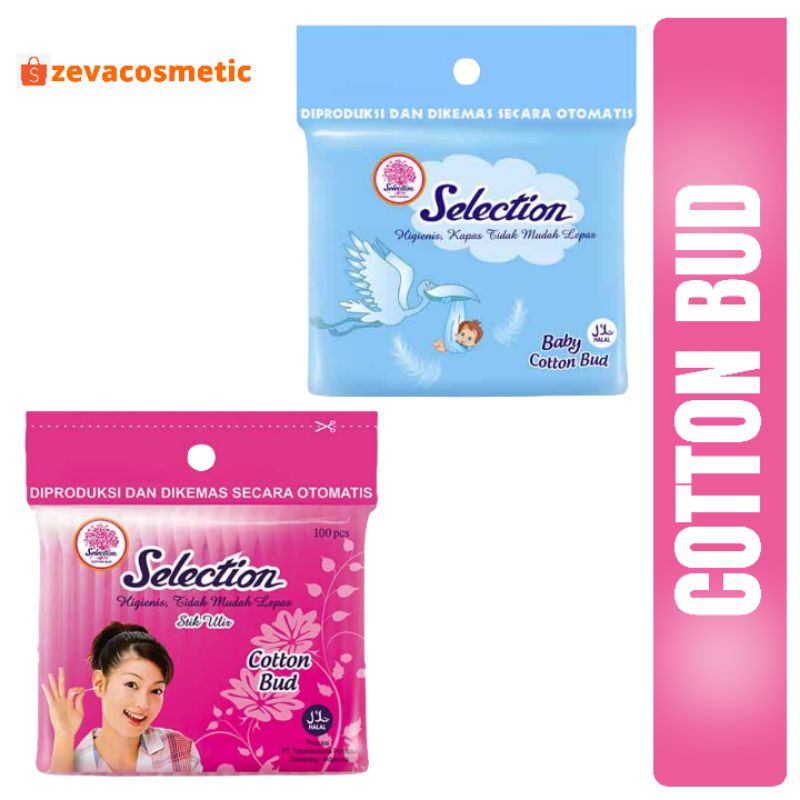 Cotton Bud Selection Cotton Bud Baby Selection Cotton Bud Dewasa Selection Cotton Bud isi 100