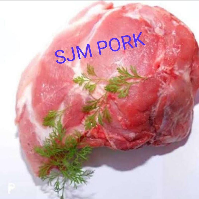 

Daging paha babi TANPA kulit