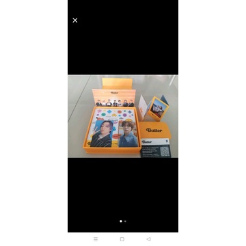 Album BTS Butter Jungkook Jin photocard pc RM message
