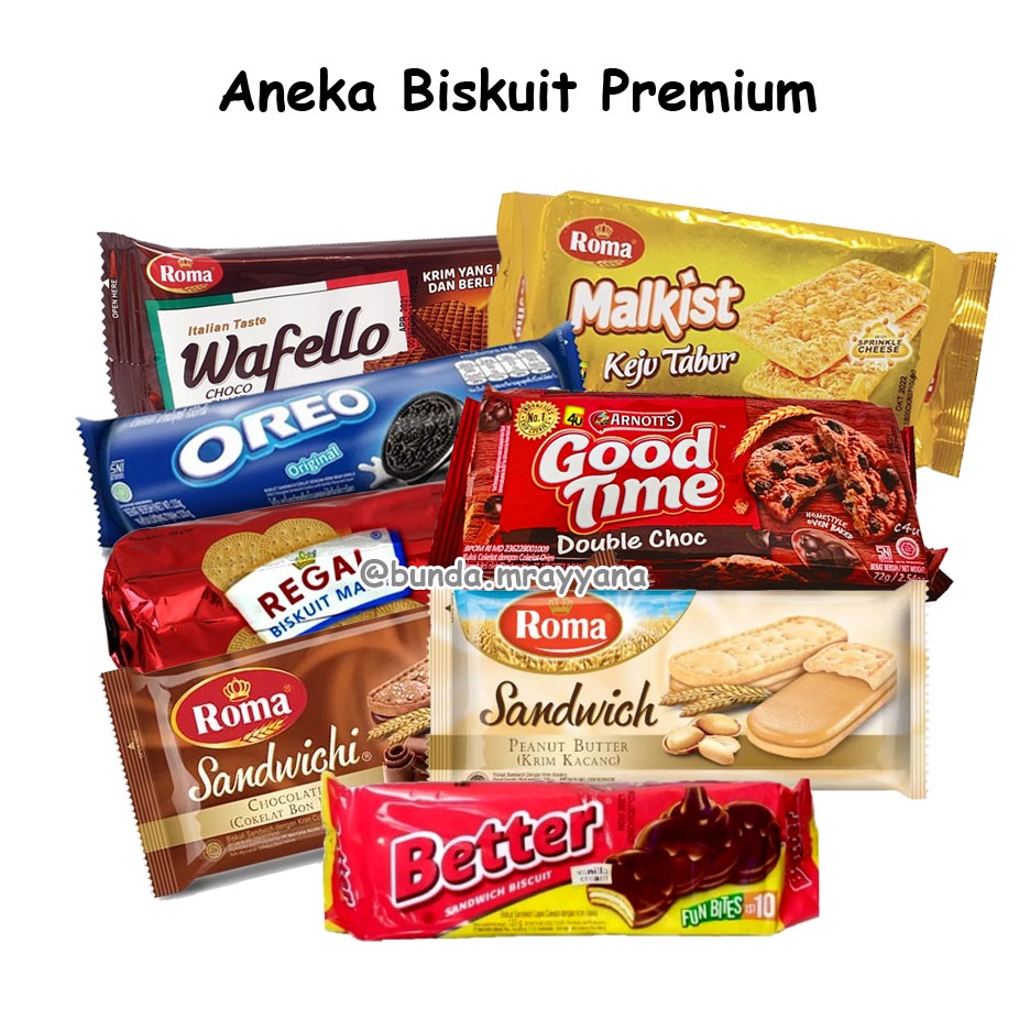 

[add-snack] Aneka Biskuit Wafer Premium (cek variasi)