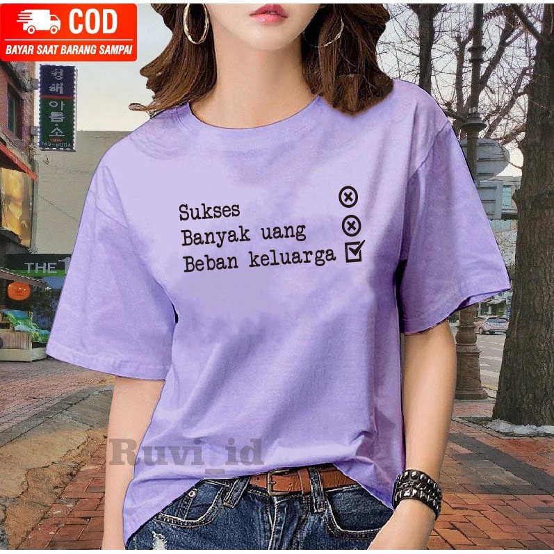 Ruvi_id-BELI 3 KAOS GRATIS HEADSET EXTRA BAS / KAOS KEKINIAN / BAJU KAOS WANITA DEWASA BLUS JUMBO OVERSIZE BAJU KAOS IMPORT / KAOS DISTRO T SHIRT UNISEX PRIA WANITA CASUAL / KAOS KOREAN STYLE / KAOS REMAJA / KAOS KATUN COMBED / KAOS MURAH