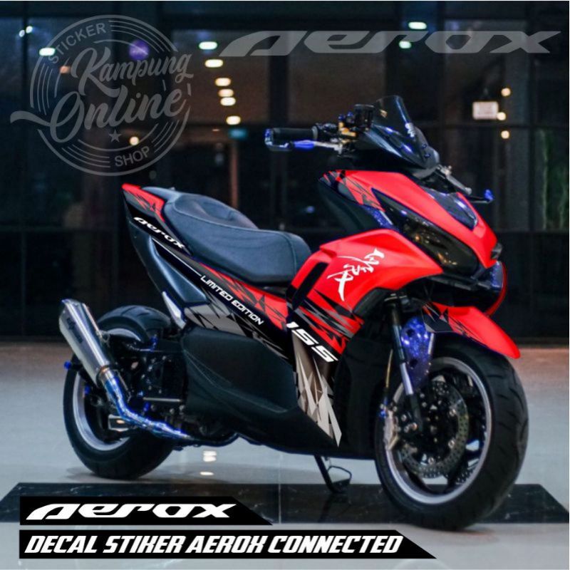 Decal Stiker Aerox New Terbaru Full Body Gambar Simple