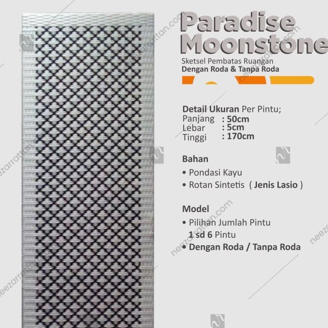 Hrm-333 Sketsel Pakai Roda, Pembatas Penyekat Partisi Ruangan