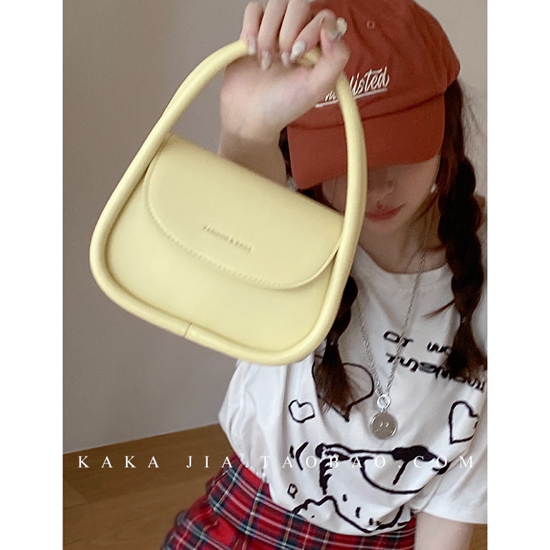 Suhao all-match ins messenger bag female 2021 fashion trendi baru musim semi dan musim panas tas pelana portabel desain niche tas bahu