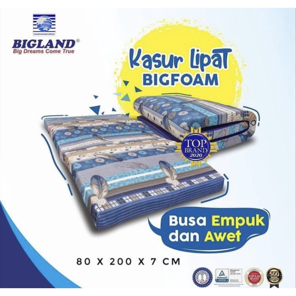 kasur lipat bigland