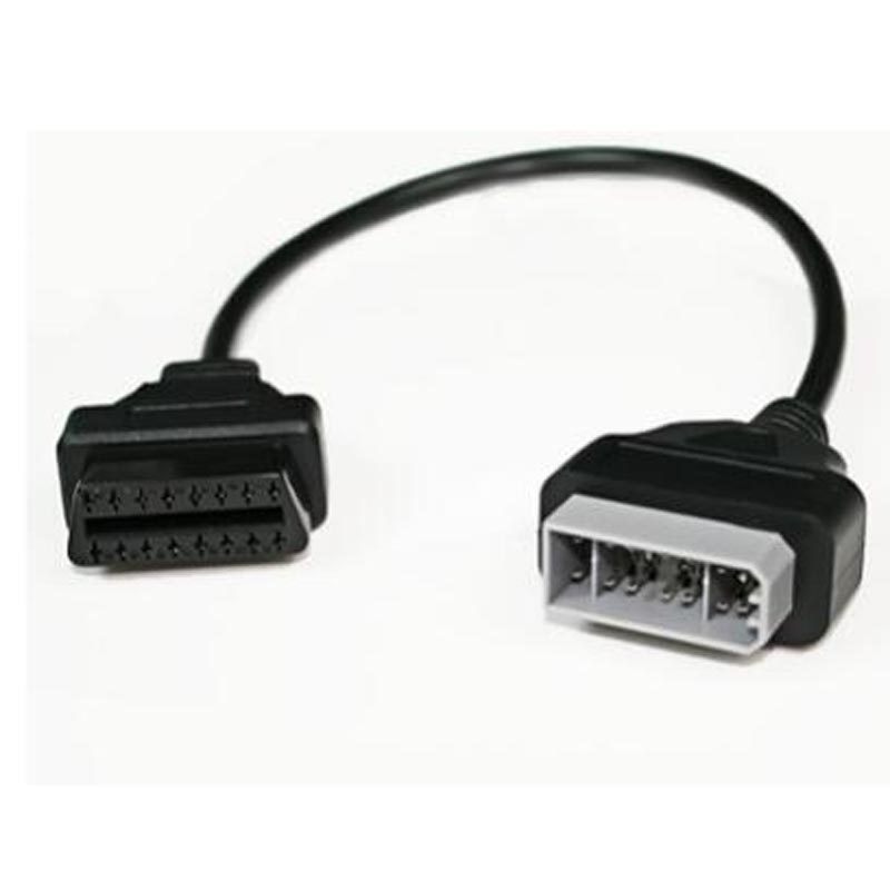 Diagnostik 14pin To Obd 2 Obdii 16pin Untuk Nissan