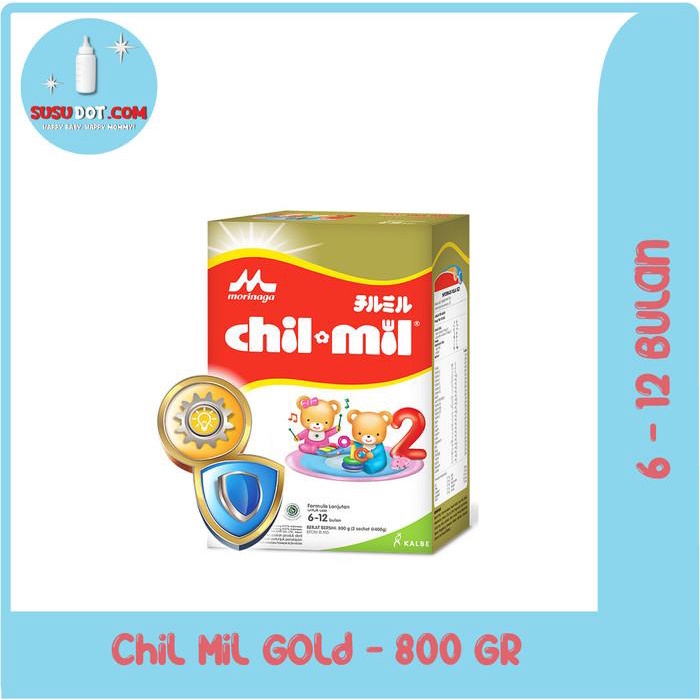 Morinaga Chil Mil Gold 800g (6-12 Bulan) - Susu Formula