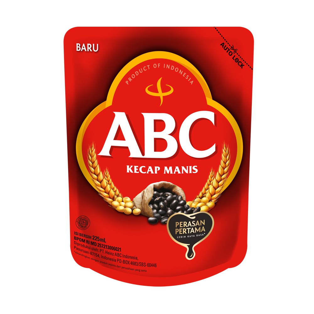 

ABC Kecap hitam manis refill 225ml