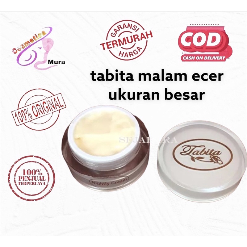 ecer malam besar biasa - cream malam eceran besar biasa