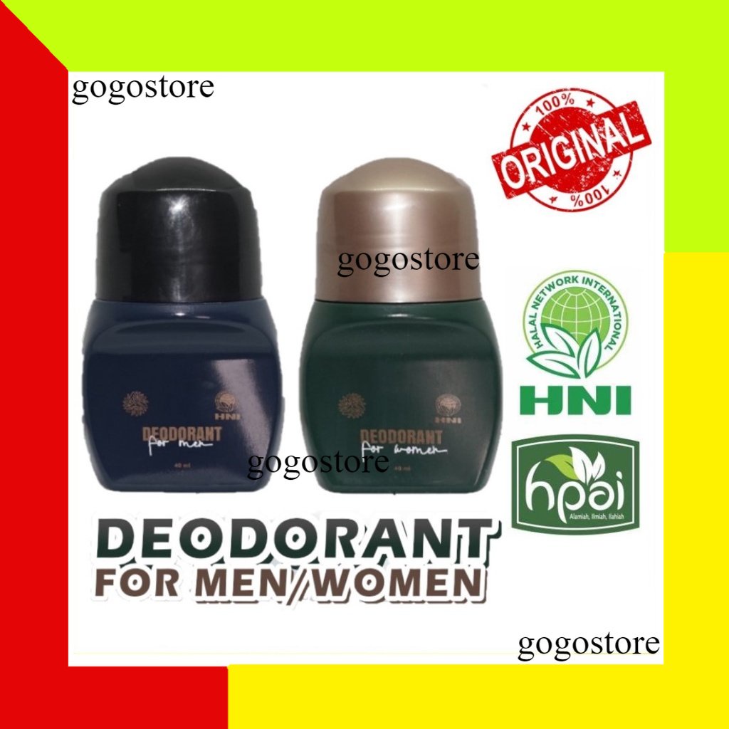 DEODORANT for men and for women- HNI HPAI ORIGINAL - GOGO STORE