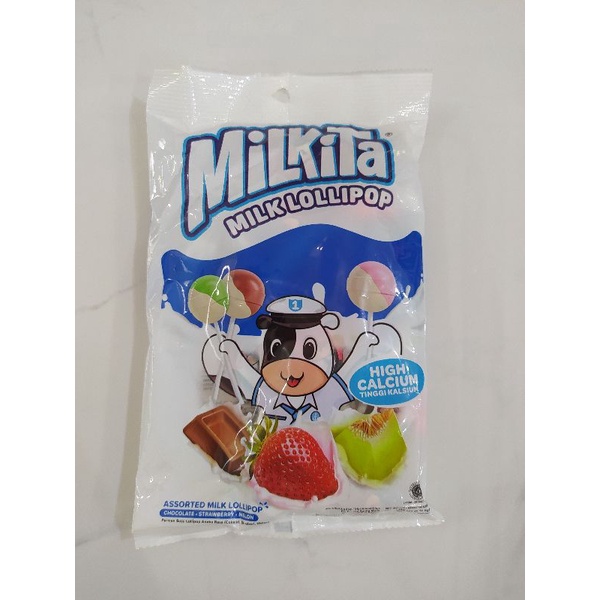 

Milkita permen Lolipop 175,5 gr