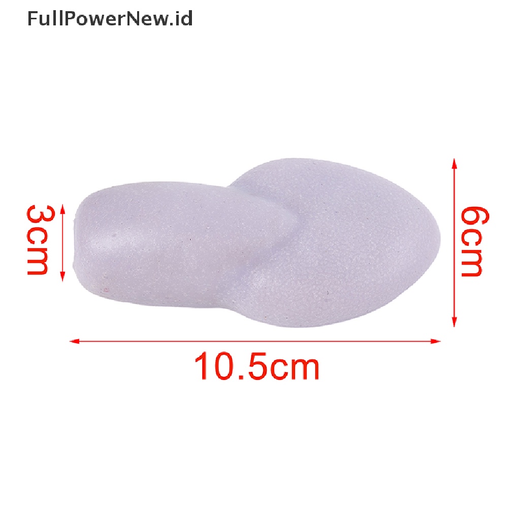 Power 1PC Spons Blender Aplikator Foundation Bahan Silikon Gel Untuk Makeup