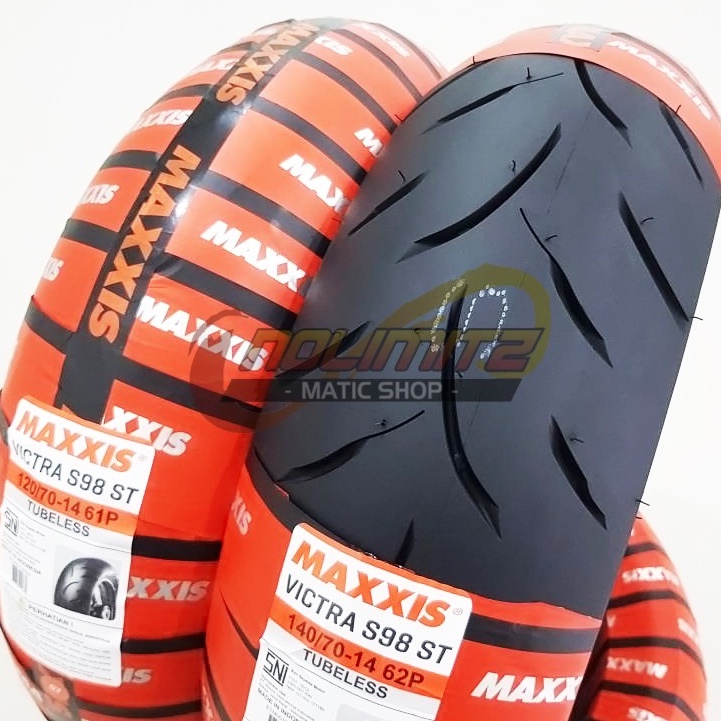 Ban Maxxis Victra Depan Belakang 120/70 - 14 &amp; 140/70 - 14 Aerox 155