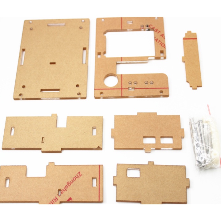 Box Akrilik Transistor Tester ESR Meter GM328