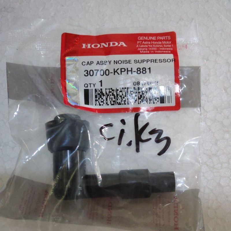 Cop busi kepala busi Supra x 125,KPH,Karisma,Kirana Asli Original AHM