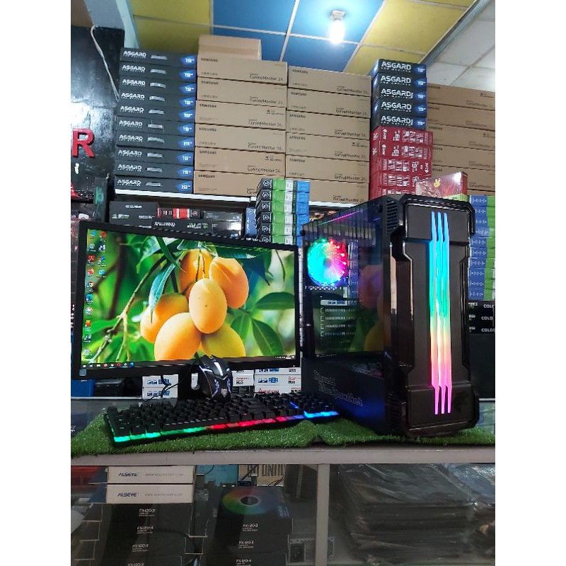 PC paket admin ofices Core i5  ram 8gb  +Monitor 19 in key mouse siap pakai promo