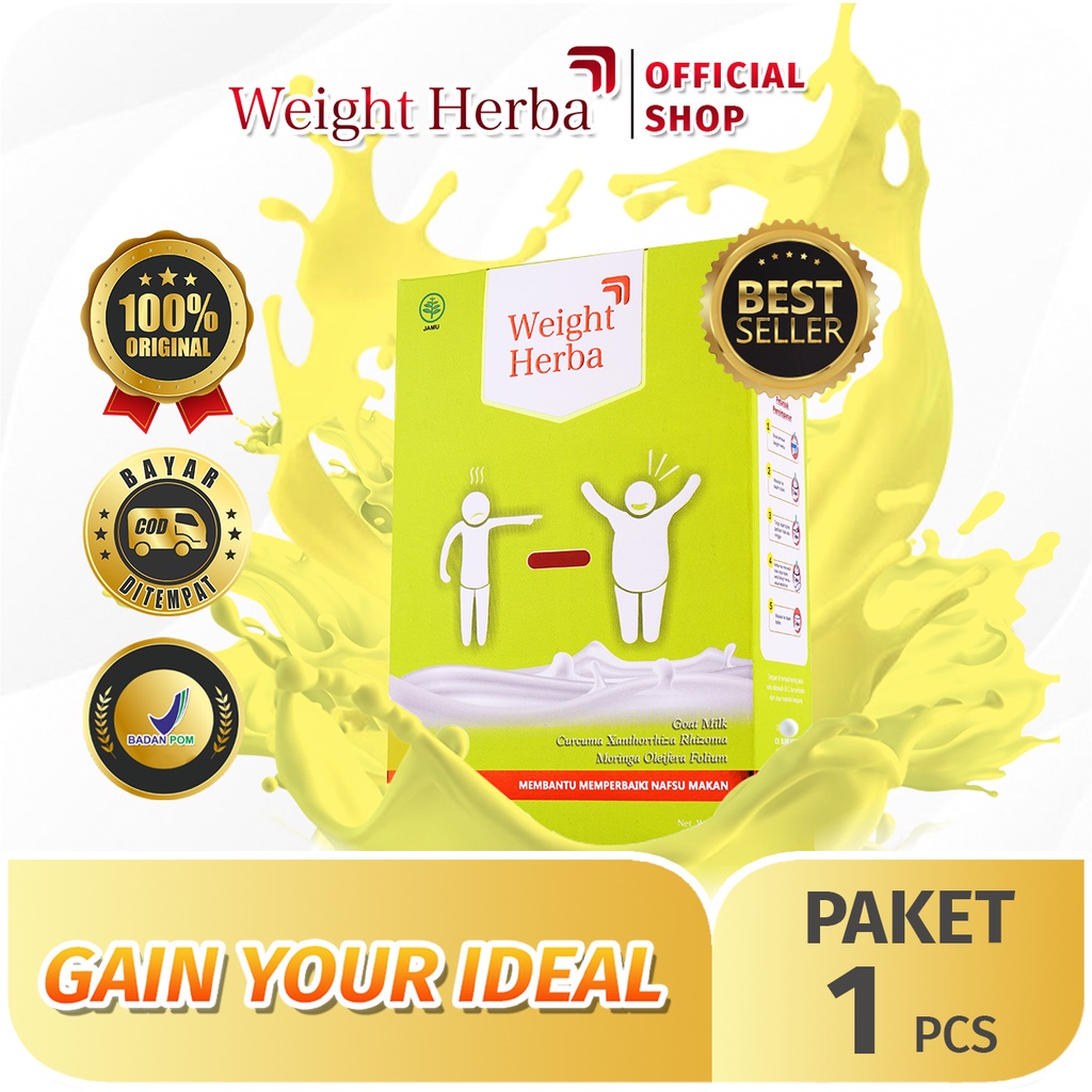 

Weight Herba - Susu Penambah Berat Badan 200 gr