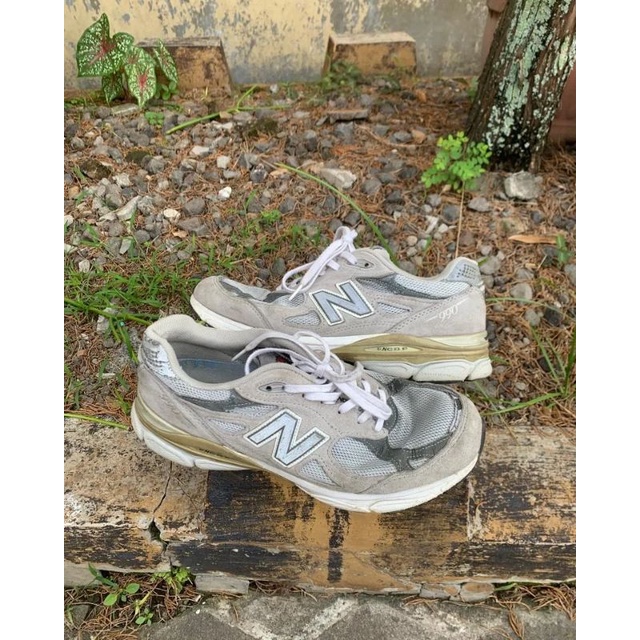 Sepatu New Balance 990 V3 Grey Second