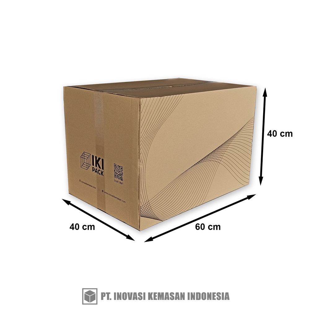 Jual IKIPACK Carton Kardus Packaging Box 60 x 40 x40 cm | Shopee Indonesia