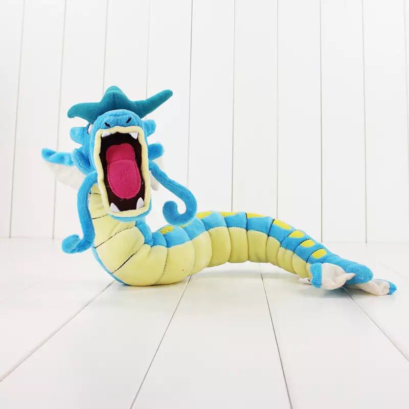 Pokemon Biru Merah Gyarados Boneka Plush Boneka Mainan Xmas Anak Plushies Hadiah23&quot;