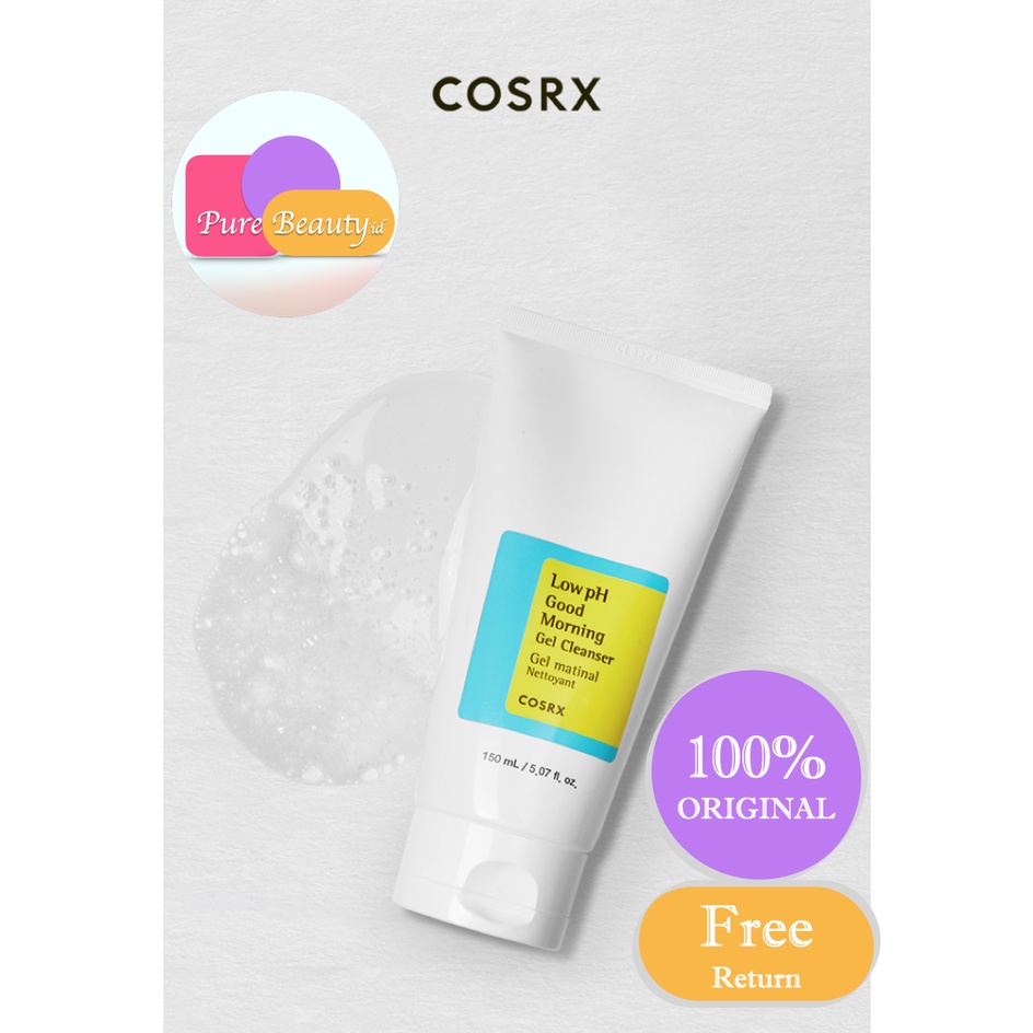 COSRX Low pH Good Morning Gel Cleanser 150 ml pembersih wajah Skincare | Melembapkan | Melembabkan kulit | Kulit mati | Minyak berlebih ❤ 100% Original ❤